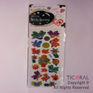 STICKER MARIPOSAS/FLORES HS5432-2 x 12